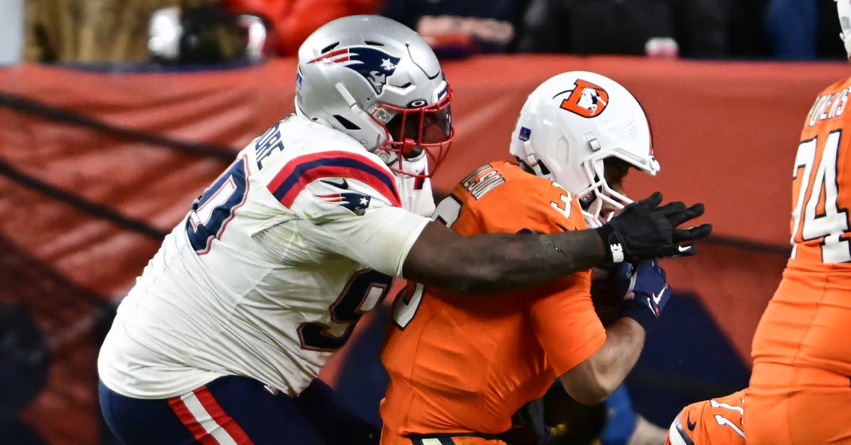 Patriots - Christian Barmore Broncos